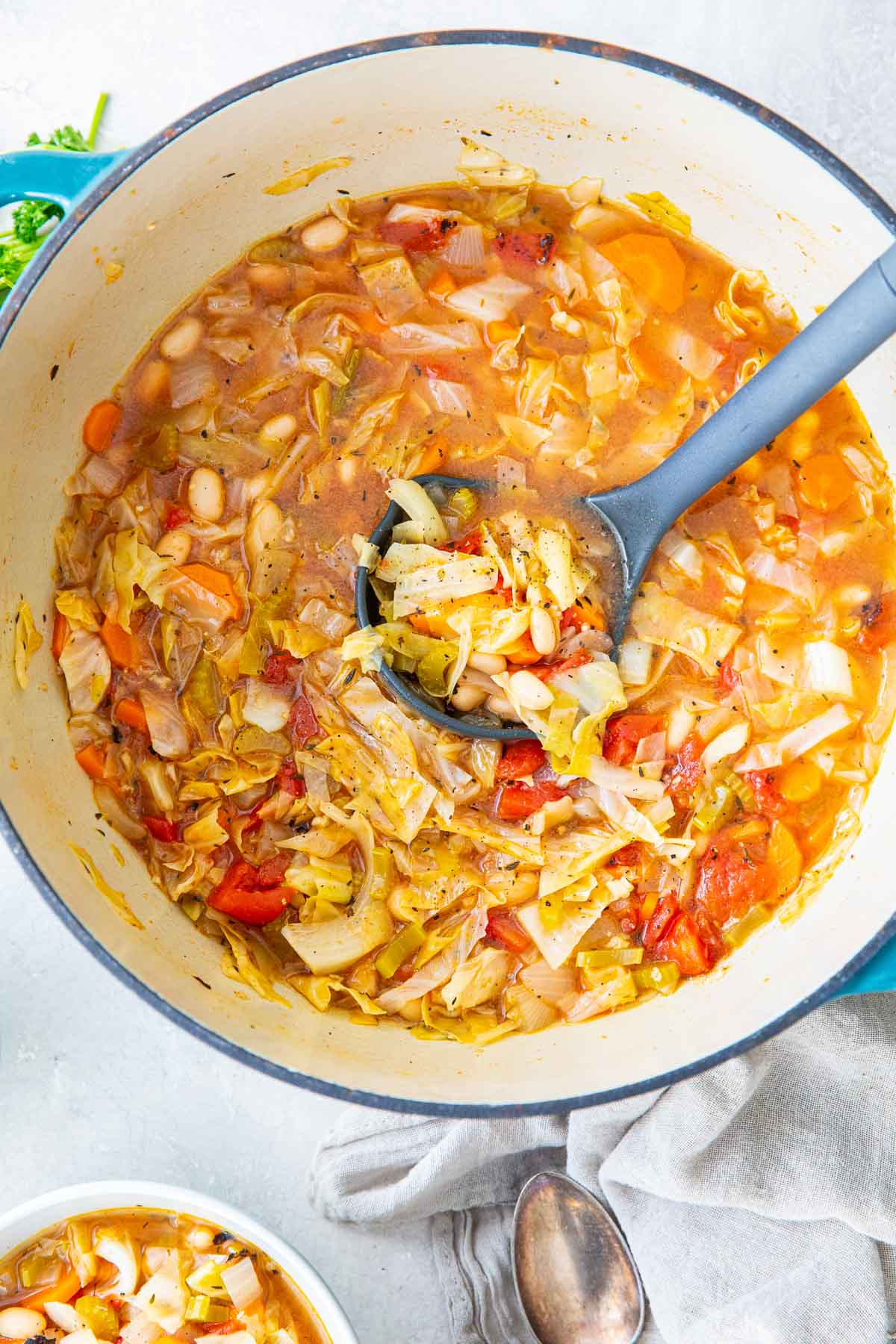 Flavorful Cabbage Soup: Use a Whole Head for an Easy Meal