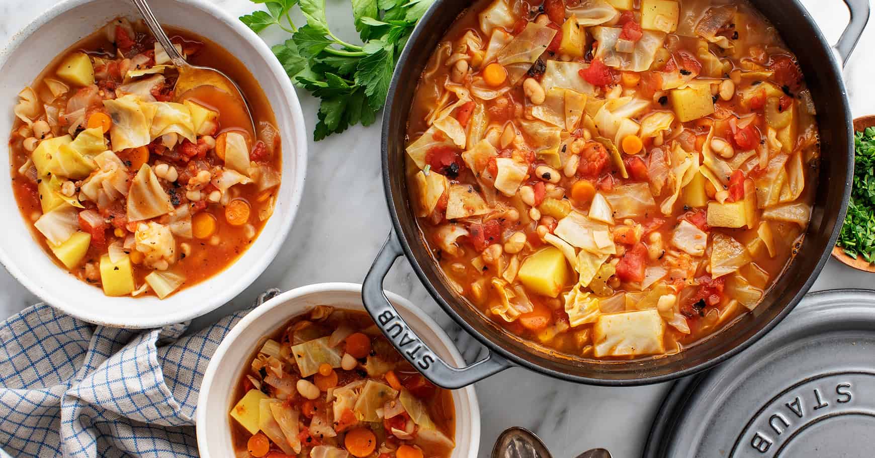 Simple Plant-Based Cabbage Soup: Healthy & Comforting Recipe